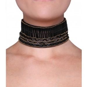 Beaded choker